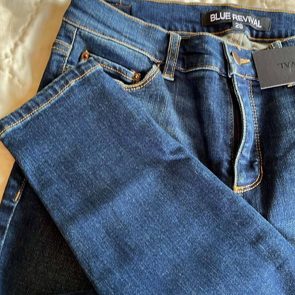 Ladies’ jeans NWT Blue Revival NWT size 26 - Picture 4 of 6